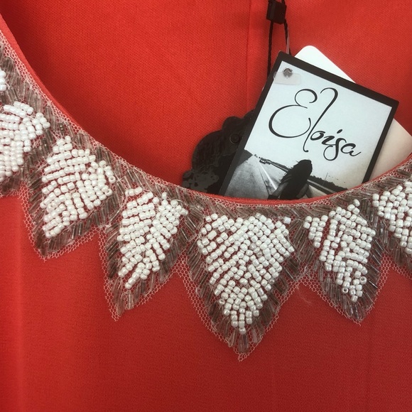 Angeleye London coral Betty dress - Picture 2 of 3